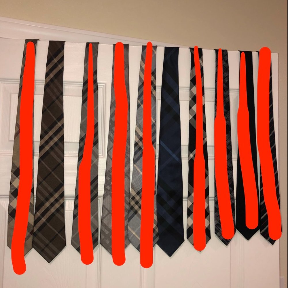 BURBERRY TIES